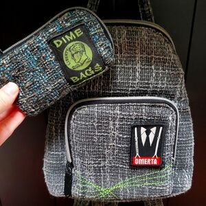 3 FOR $15 !!! Dime Bags Mini Hemp Backpack and Padded Pouch